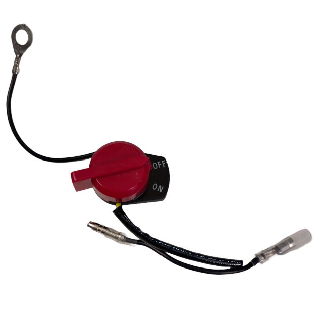 Order a A genuine replacement On/Off Switch to fit Titan Pro 7HP, 13HP, 14HP, 15HP, Heavy Duty Beaver and TP1200 Chippers. This also includes the required wires.